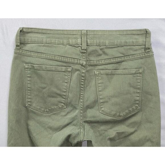 NYDJ Lift/Tuck 'Ankle' Lightweight Stretch Jeans. Olive Green, Women's 4P. GUC! - Picture 5 of 5